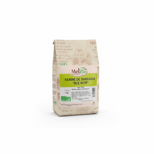 MELBIO -- Farine de ble noir 1kg